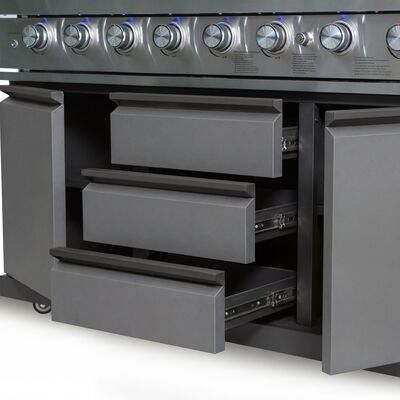 Maze Ember Outdoor Kitchen 6+2 Gas BBQ Unit