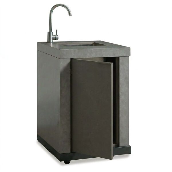 Maze Ember Outdoor Kitchen Left Hand Sink Modular Unit