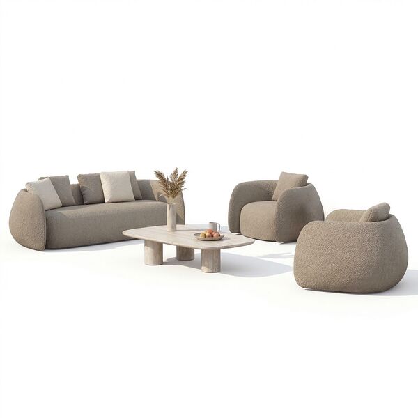 Monte Carlo 3 Seat Sofa Set