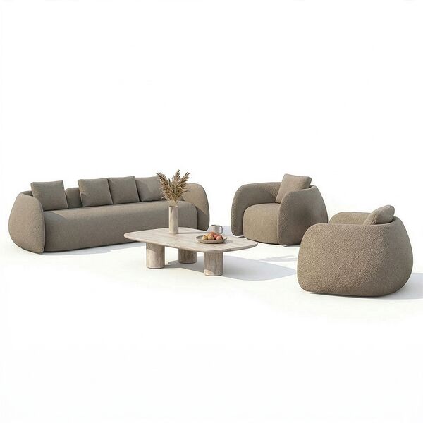 Monte Carlo 4 Seat Sofa Set