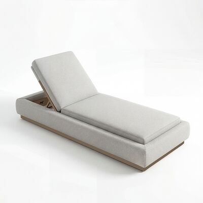Lyon Sun Lounger - Pebble