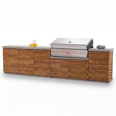Bali Outdoor Kitchen Unit - Large Configuration / Beefeater 1500 Series BBQ