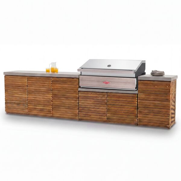 Bali Outdoor Kitchen Unit - Large Configuration / Beefeater 1500 Series BBQ
