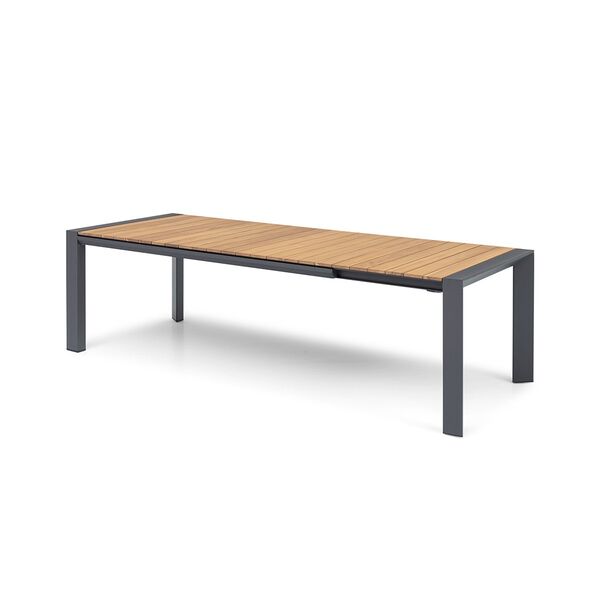 Maze - Jakarta Teak Extending 6 - 10 Seat Rectangular Dining Table with 10 Winchester Heritage Rattan Dining Chairs product image
