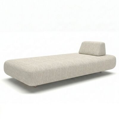 Cannes Sunlounger - Pebble