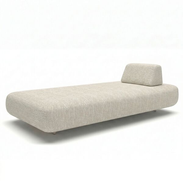Cannes Sunlounger - Pebble