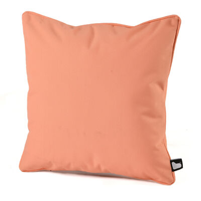 William Morris Cushion with Contrast  Cushion - Coral