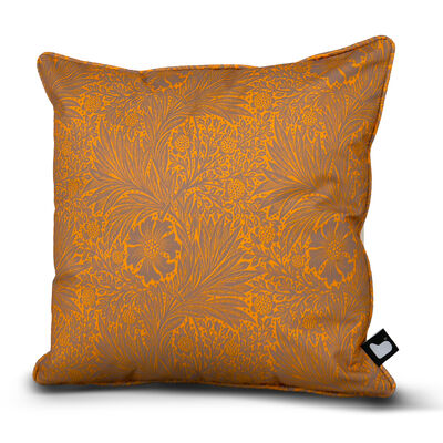 William Morris Cushion with Contrast  Cushion - Yellow