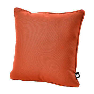 Flower Power Cushion with Contrast Cushion - Orange