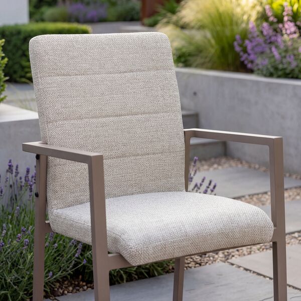 Ibiza Dining Chair x2 - Latte