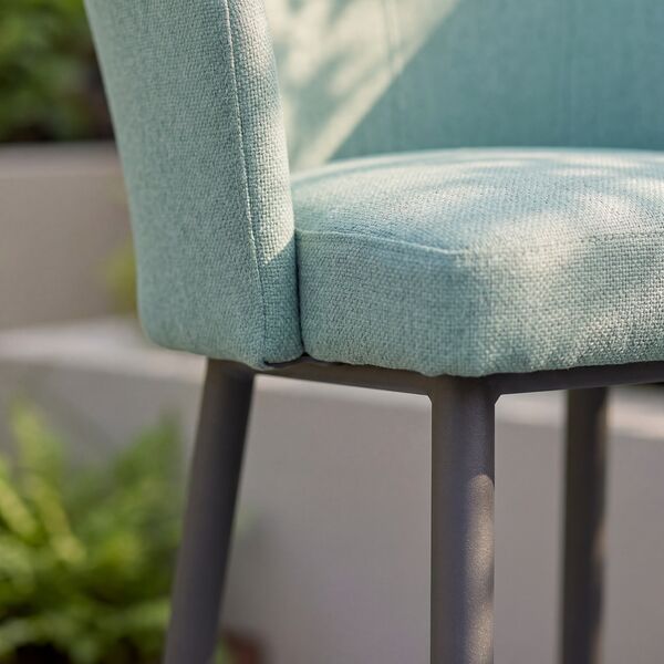 Fabric Zen Bar Stool - Sage Green