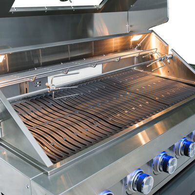 Maze Ember Linear Outdoor Kitchen with Gas BBQ, Left Cupboard & Right Fridge