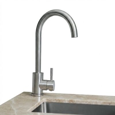 Maze Ember Outdoor Kitchen Left Hand Sink Modular - Latte