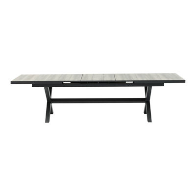 Vienna Rectangular Extending Dining Table With Latte Ibiza Dining Chairs