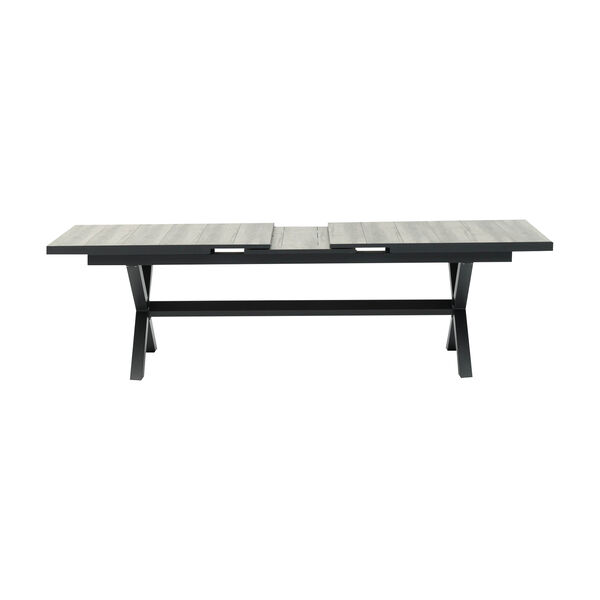 Vienna Rectangular Extending Dining Table With Latte Ibiza Dining Chairs
