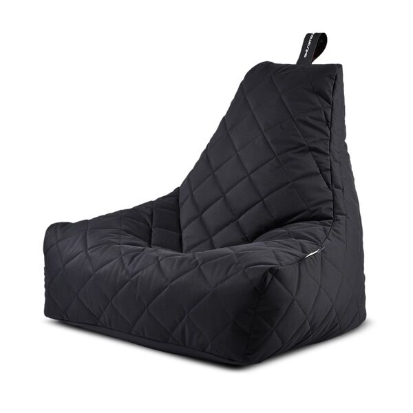 Extreme Lounging - Mighty Quilted Bean Bag - Black