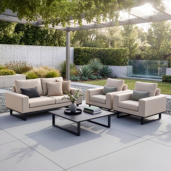 Maze - Outdoor Fabric Ethos 2 Seat Sofa Set | Maze Living