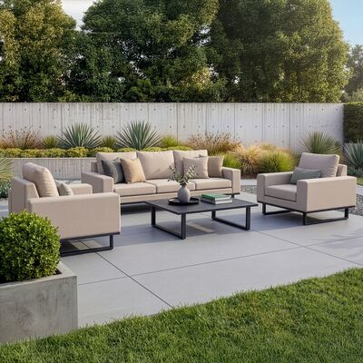 Ethos 3 Seat Sofa Set / Oatmeal