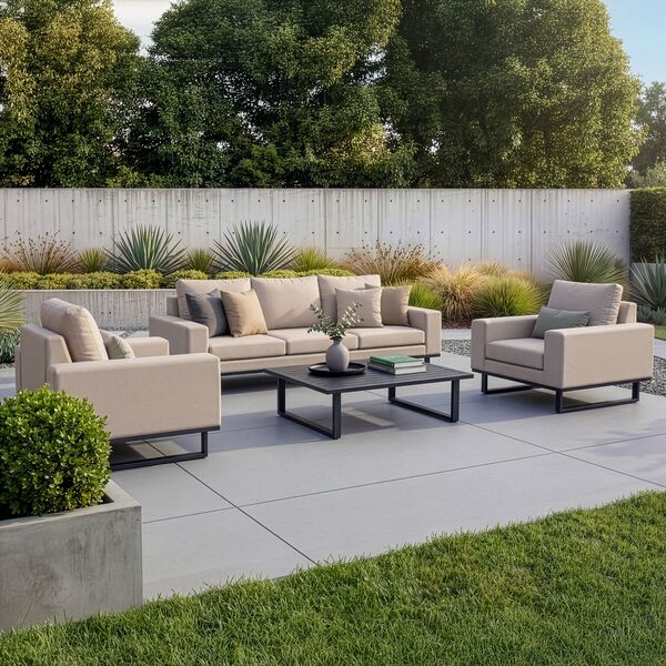 Ethos 3 Seat Sofa Set / Oatmeal