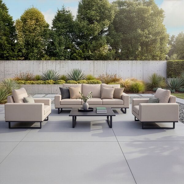 Ethos 3 Seat Sofa Set / Oatmeal