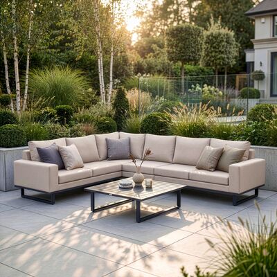 Ethos Large Corner Sofa Group / Oatmeal