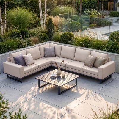 Ethos Large Corner Sofa Group / Oatmeal