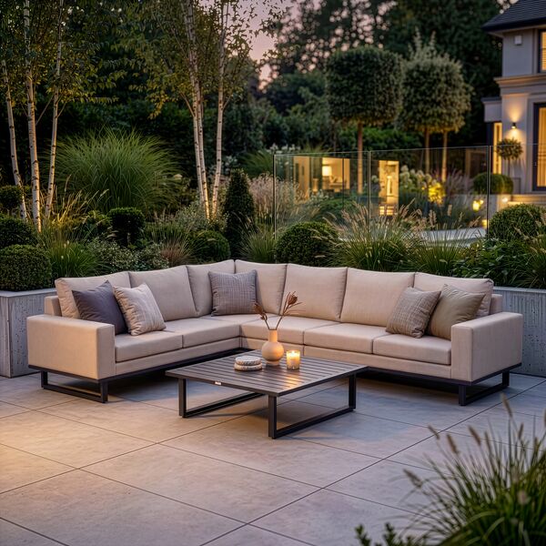 Ethos Large Corner Sofa Group / Oatmeal