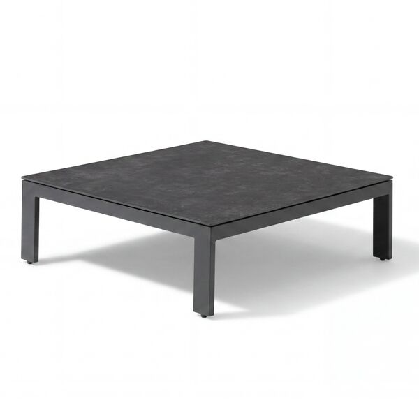 Ibiza Square Coffee Table - Grey Frame