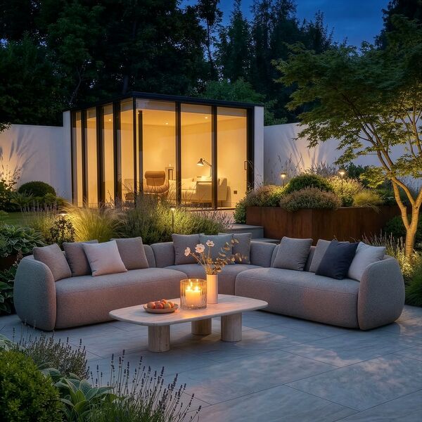 Monte Carlo Left Large Corner Sofa Set