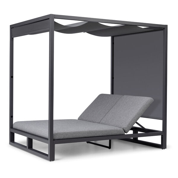Allure Cabana Double Sunlounger / Zinc