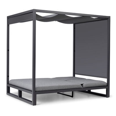 Allure Cabana Double Sunlounger / Zinc