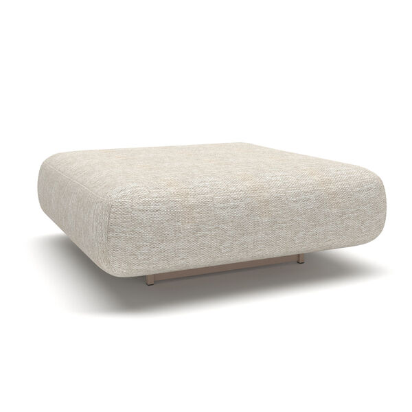 Cannes Large Corner Sofa Set with Round Sintered Stone Table
