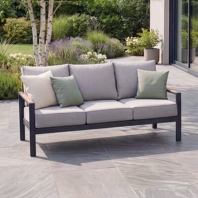 Vancouver 3 Seat Sofa - Dove Grey