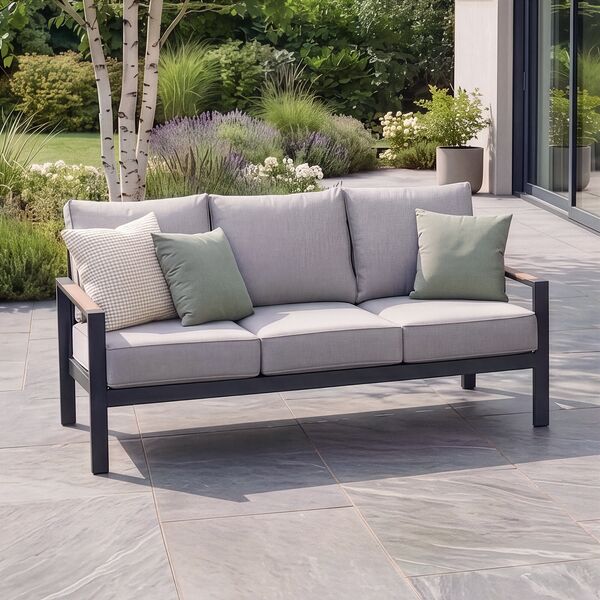 Vancouver 3 Seat Sofa - Dove Grey