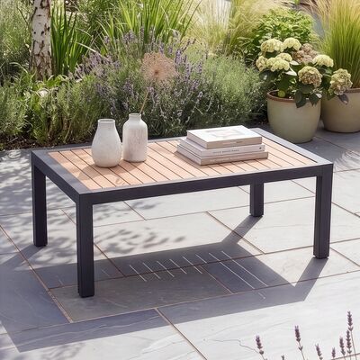 Vancouver Rectangular Coffee Table - Grey