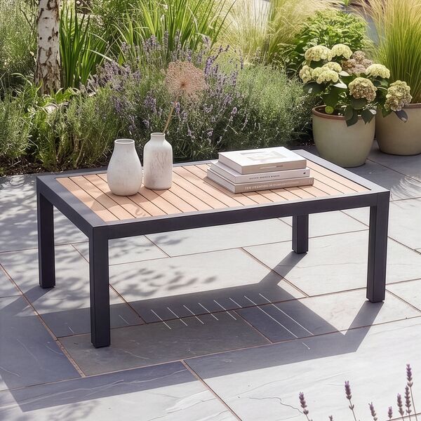 Vancouver Rectangular Coffee Table - Grey