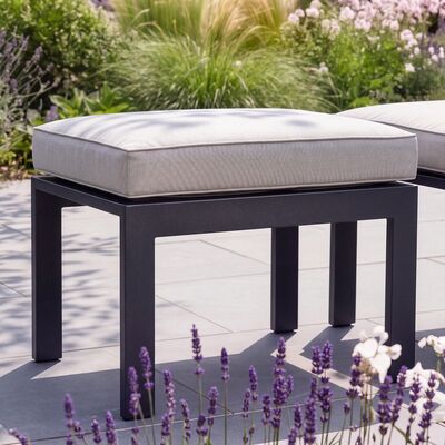 Vancouver Footstool x2 - Dove Grey