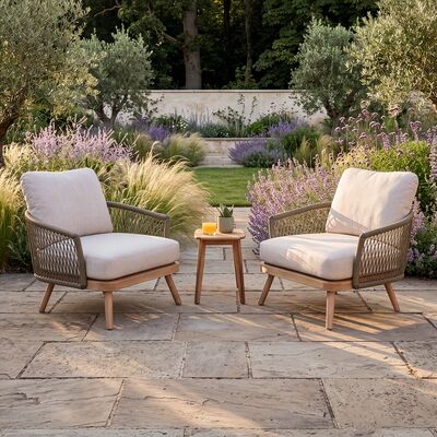 New Bali Lounge Set - Sandstone