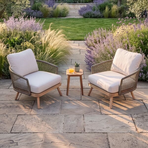 New Bali Lounge Set - Sandstone