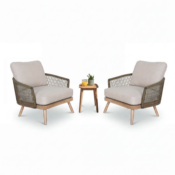 New Bali Lounge Set - Sandstone