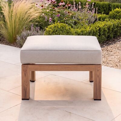 New York Footstool - Wood Effect