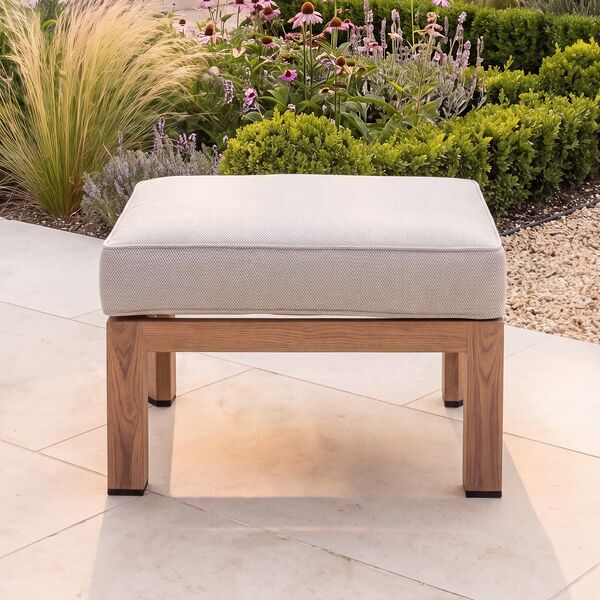 New York Footstool - Wood Effect