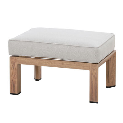 New York Footstool - Wood Effect