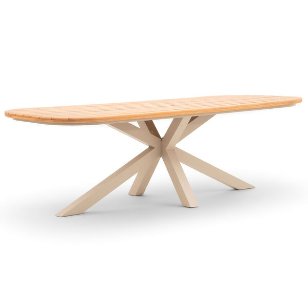 Valencia 6 Reclining Dining Chairs with Sicily Table  - Latte