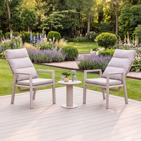 Valencia 2 Seat Reclining Lounge Set with Table
