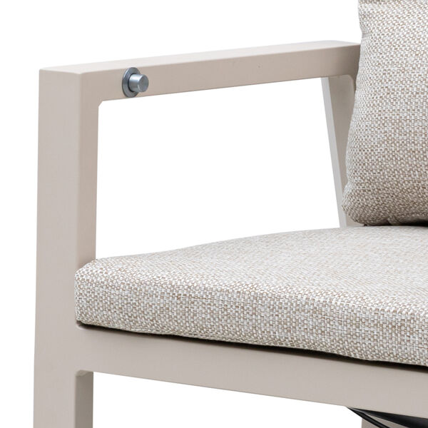 Valencia 2 Seat Reclining Lounge Set with Table