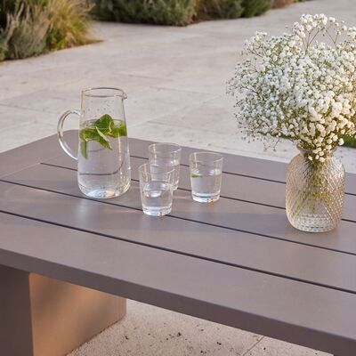 Metro Rectangular Coffee Table - Café