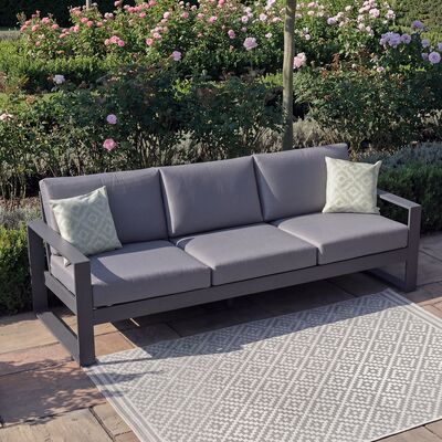 Amalfi 3 Seat Sofa / Grey