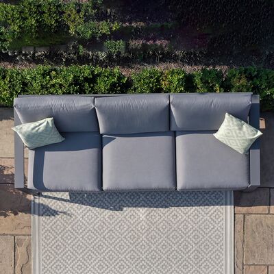 Amalfi 3 Seat Sofa / Grey
