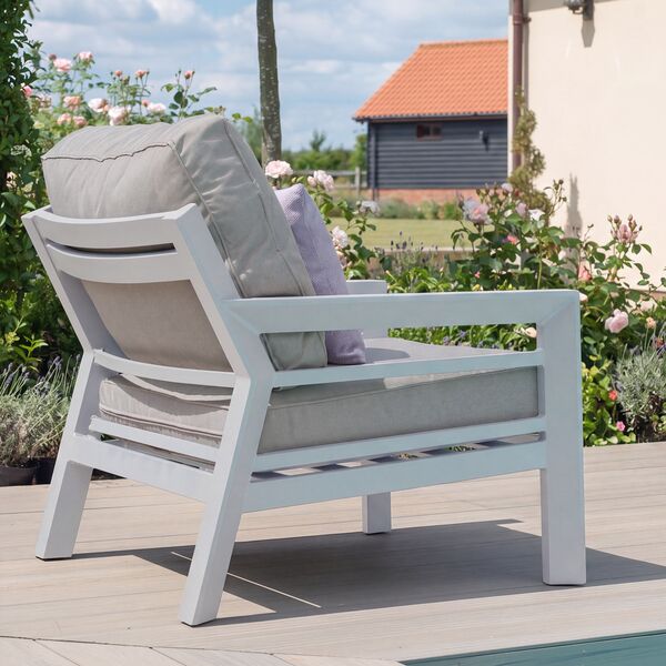 New York Sofa Set - Armchairs x 2 / White